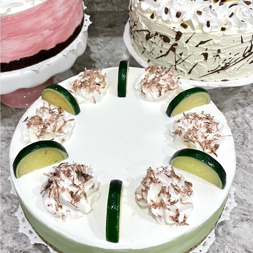 Faux Lime Toasted Coconut Cheesecake - Picture 3 of 3
